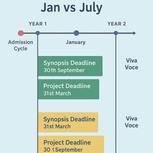 IGNOU MCOP 001 Project Submission Deadlines – Jan vs July